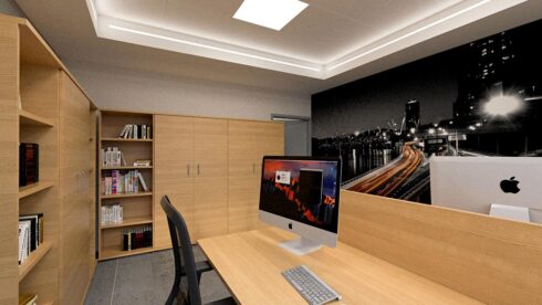 Projekt wnętrza siedziby MKS Mielec